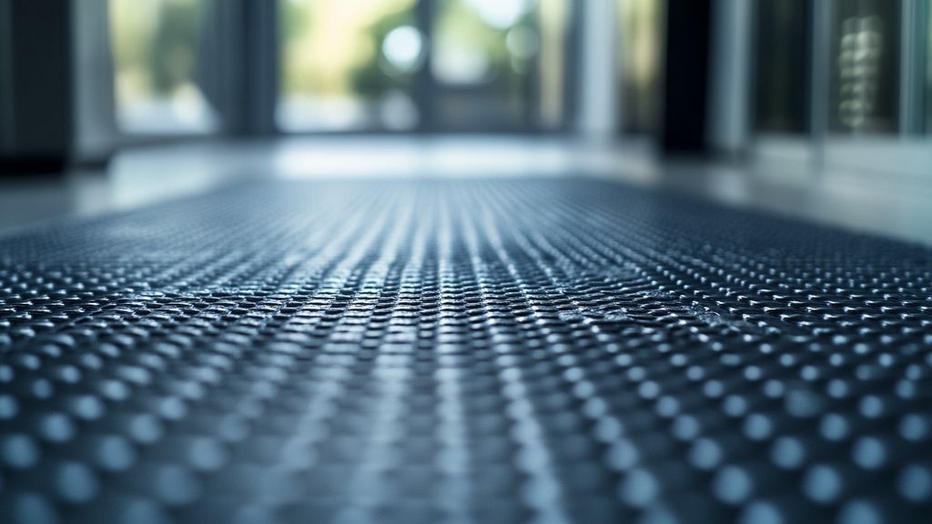 En quoi un tapis de sol favorise-t-il l'hygiène et l'entretien au quotidien